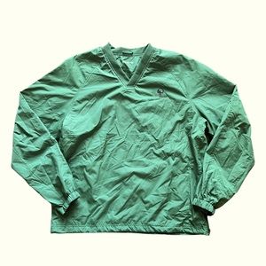 Sport-Tek V-Neck Raglan Windbreaker